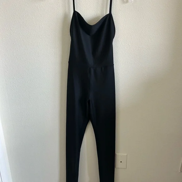 Alo Yoga Airlift Disco Daze Onesie Black - Picture 3 of 7